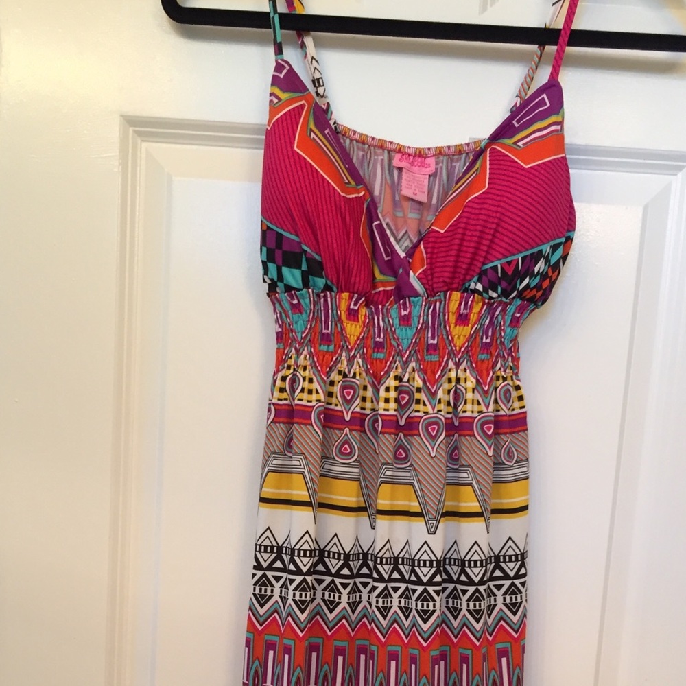 Super Fun, Multi-Color Maxi Dress